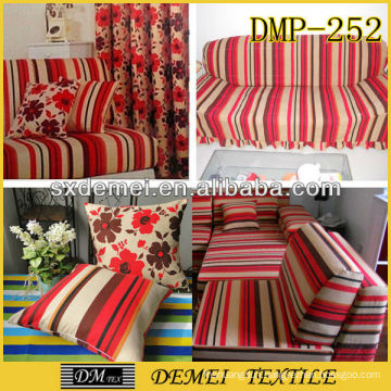 various pattern upholstery woven cotton